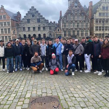 Gruppenfoto in Gent