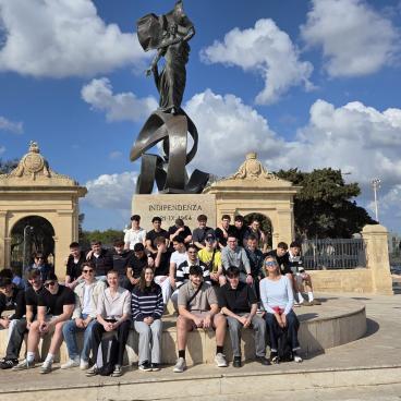 Sprachreise Malta Gruppenbild