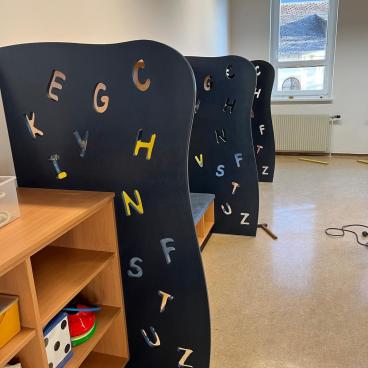 Leseecke in der VS Puchberg
