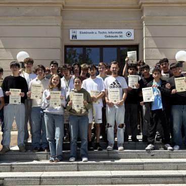 Gruppenbild vom Mittwoch