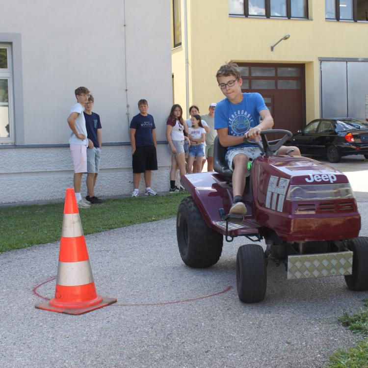 Traktor fahren