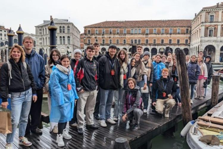 SchülerInnen in Venedig