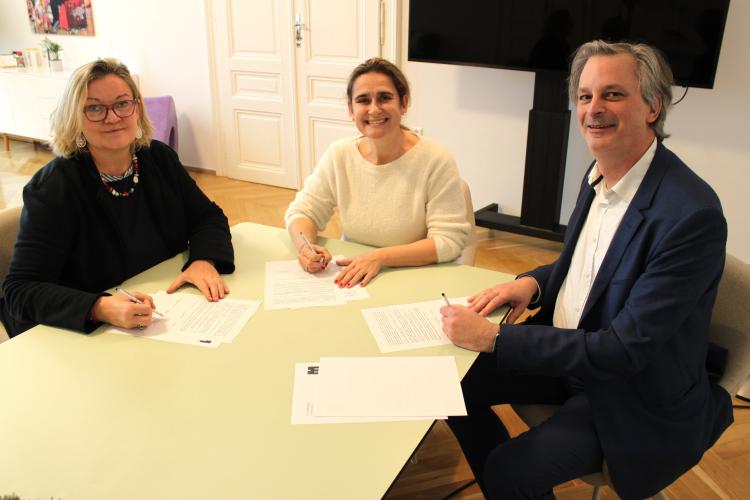 Unterzeichnung Kooperation