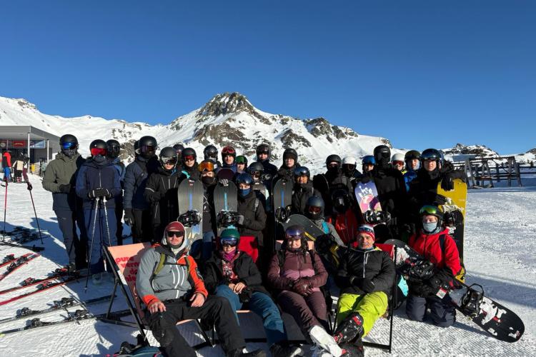 Gruppenbild am Schikurs