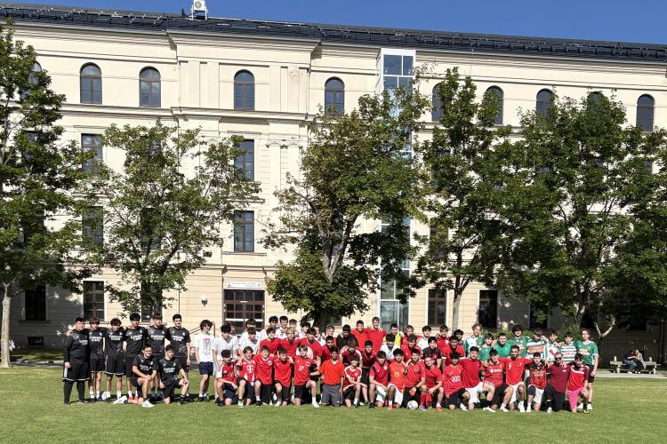 Gruppenbild der Fussballer