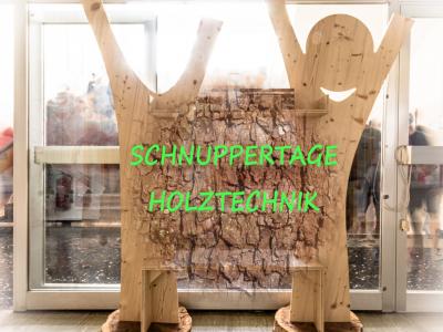 Schnuppertage Holztechnik