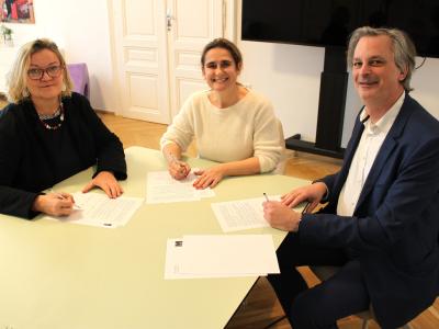 Unterzeichnung Kooperation