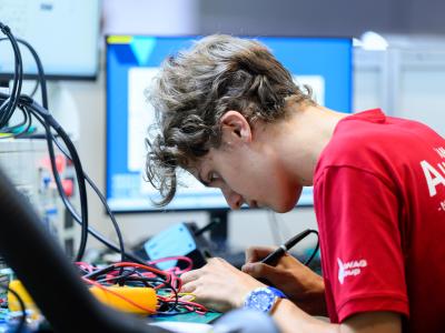 Christoph Schöndorfer bei der World Skills 26